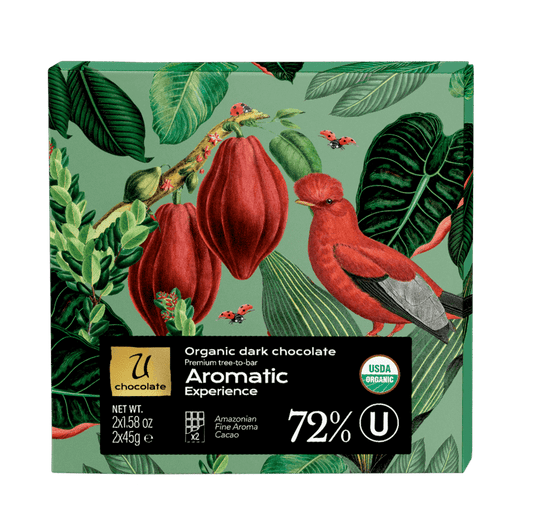 Dark Chocolate Bars 72% - Aromatic Experience