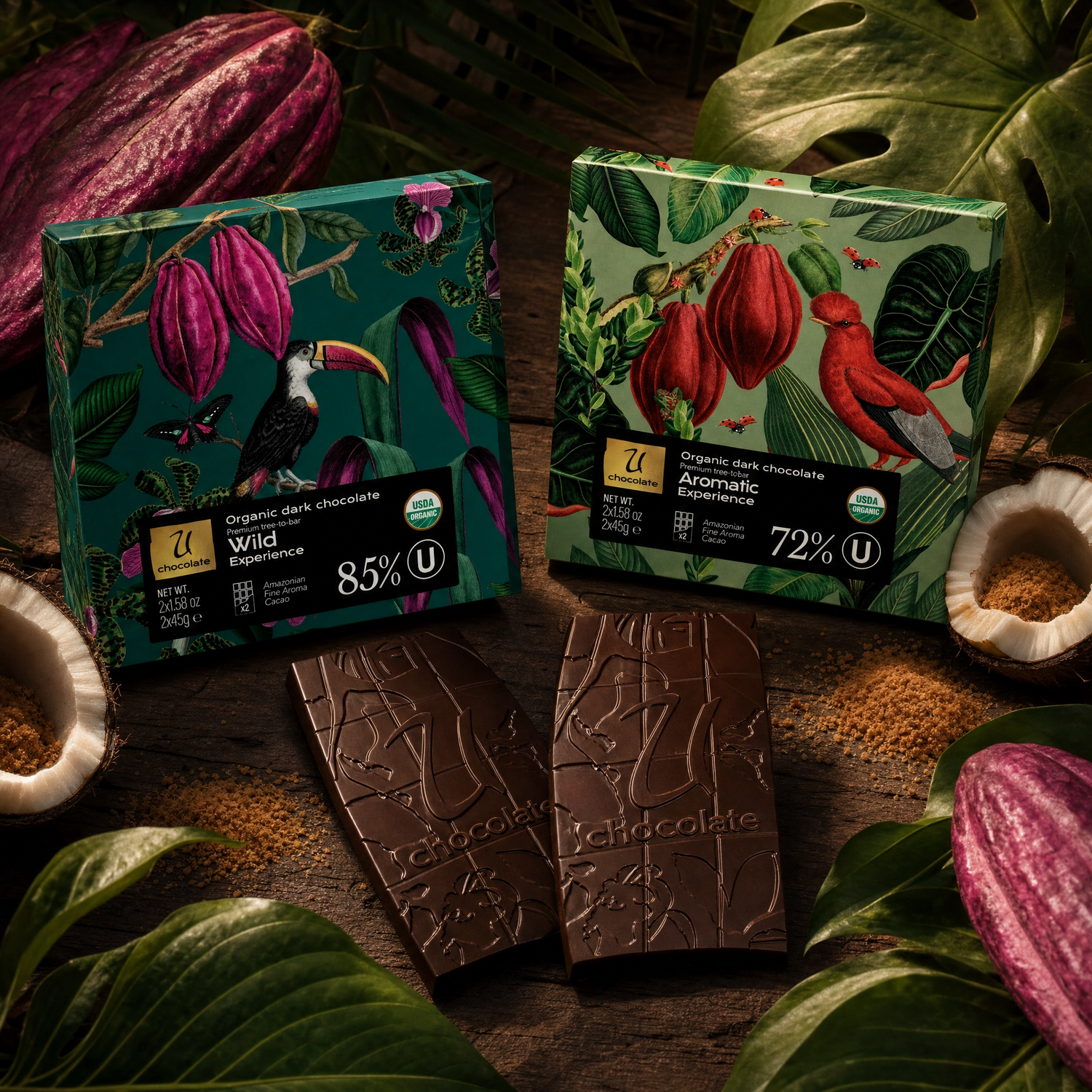 Experiences – Organic Chocolate Bars with Coconut Sugar | U Chocolate