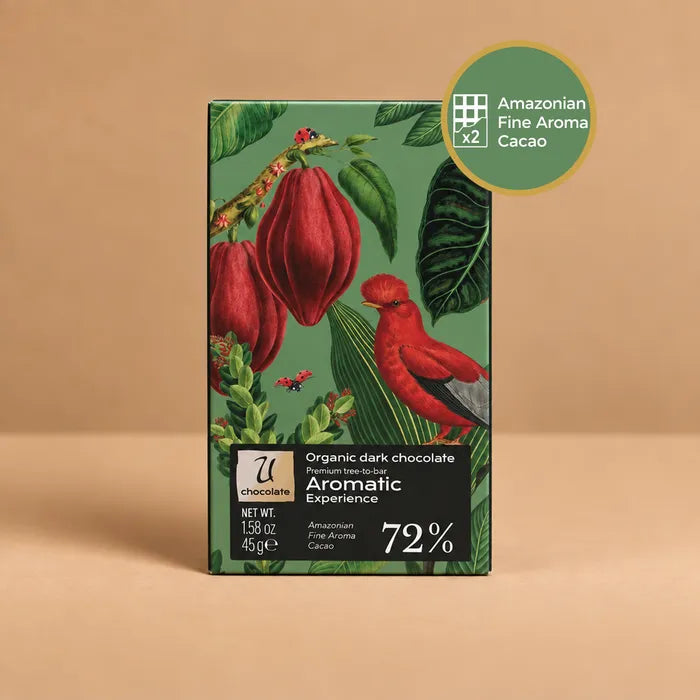 Dark Chocolate Bars 72% - Aromatic Experience 90g