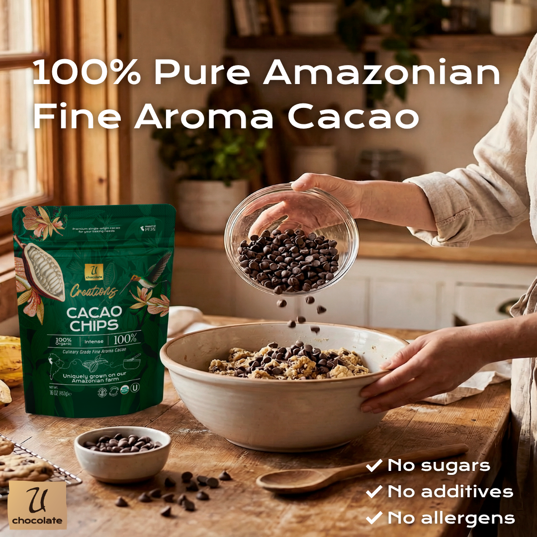 Organic 100% Cacao Chips