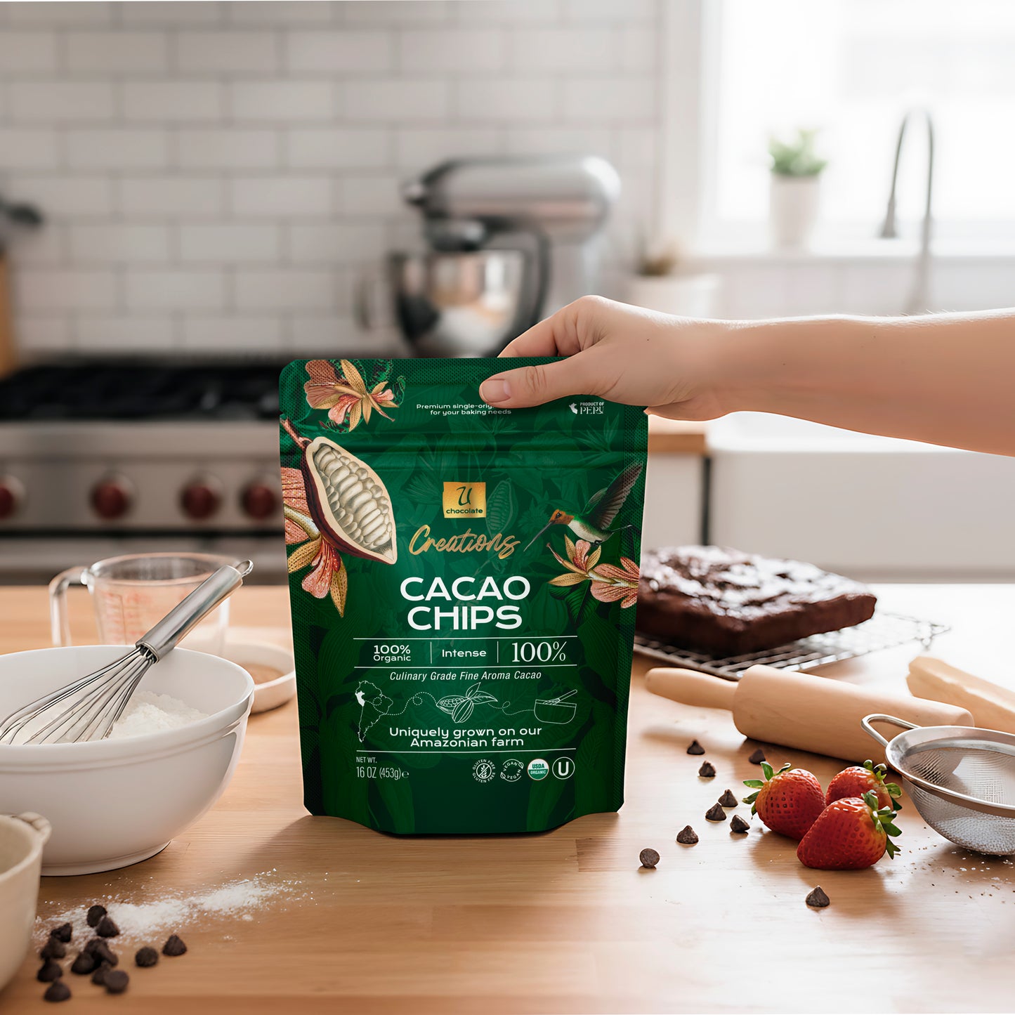 Organic 100% Cacao Chips