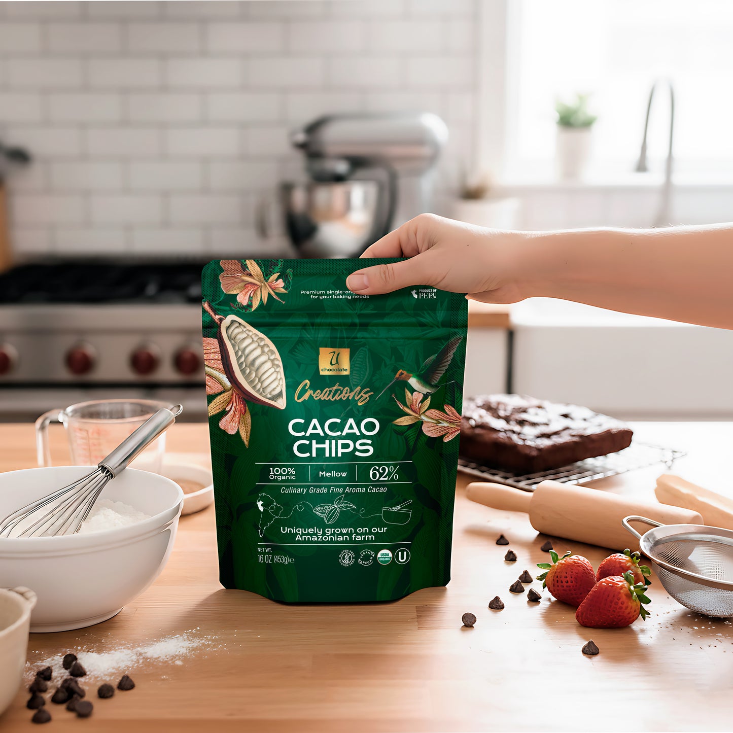 Organic 62% Cacao Chips