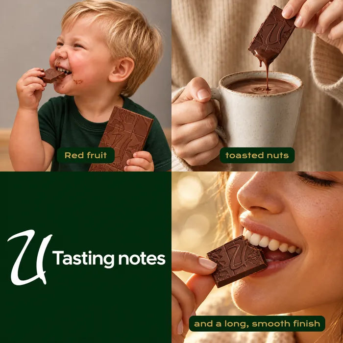 Dark Chocolate Bars 72% - Aromatic Experience 90g