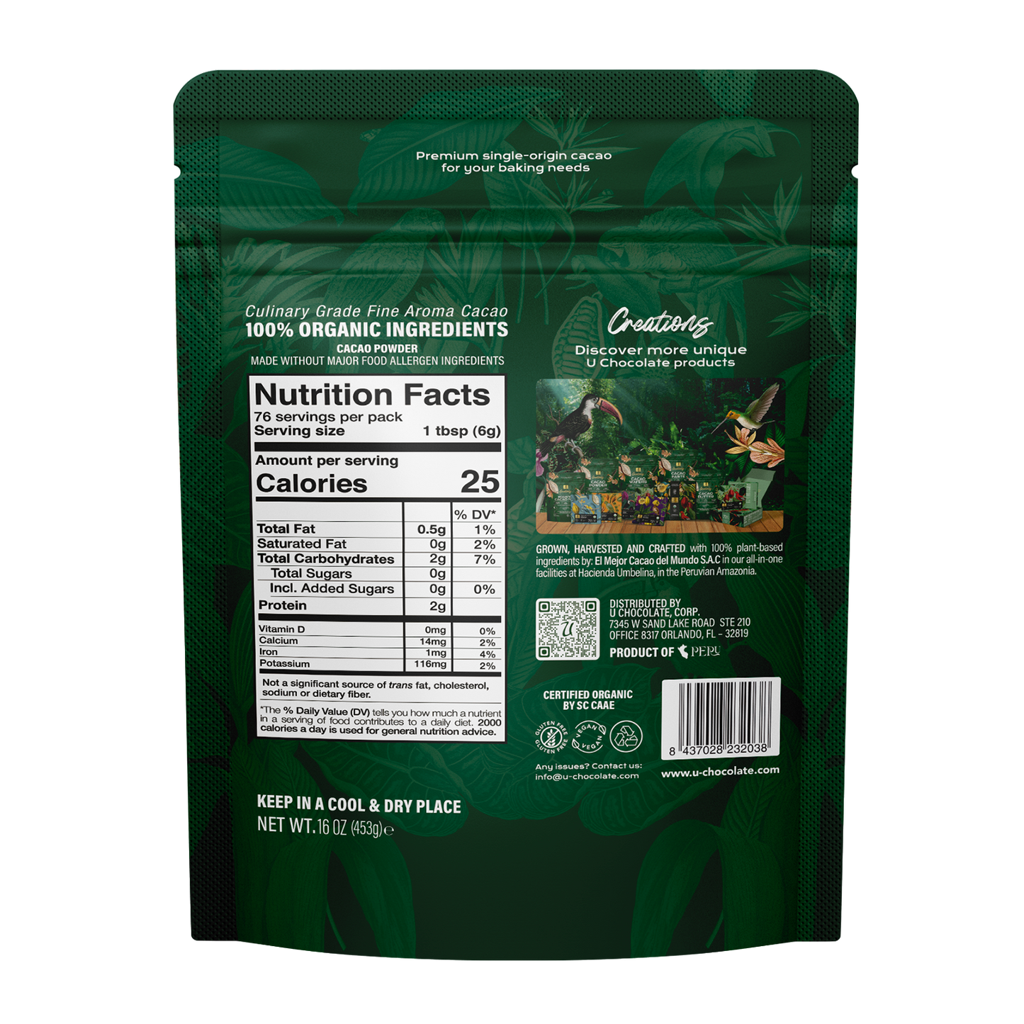 Organic Cacao Powder