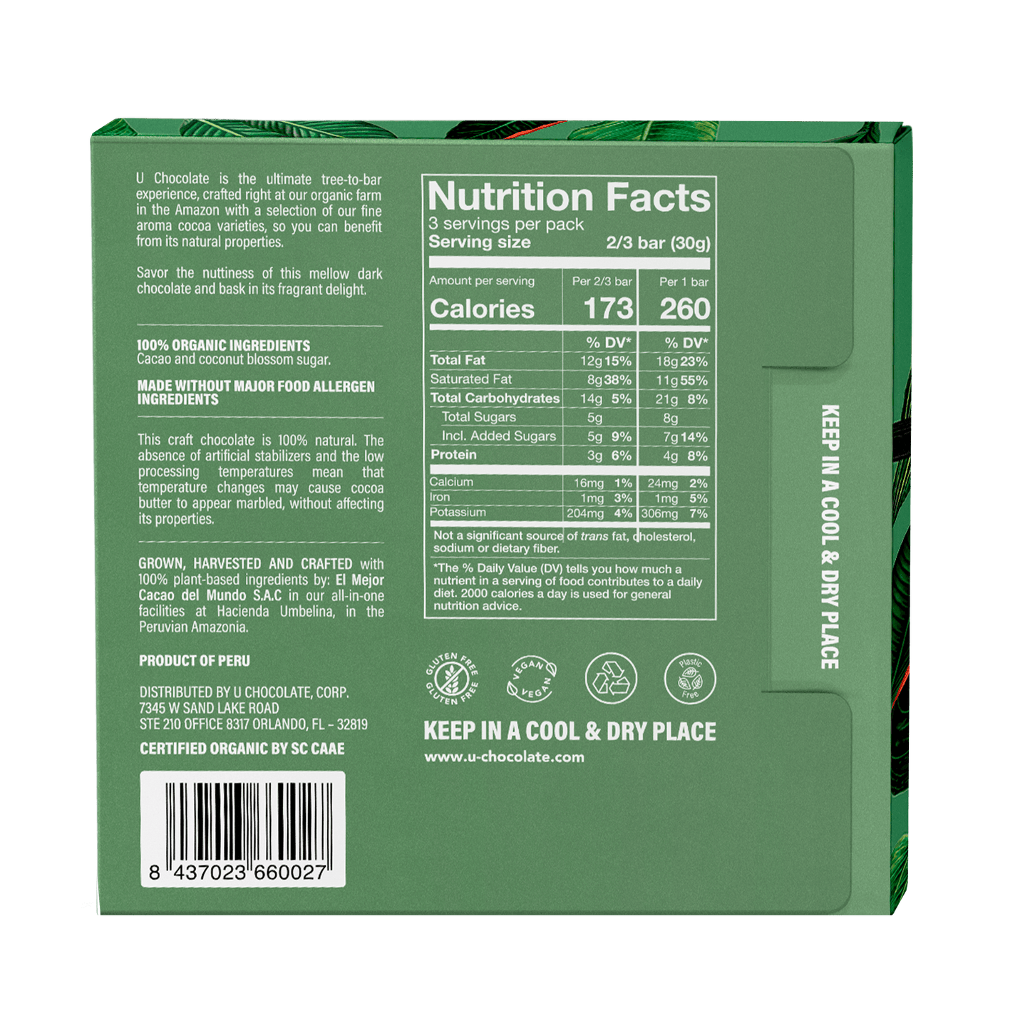 Dark Chocolate Bars 72% - Aromatic Experience