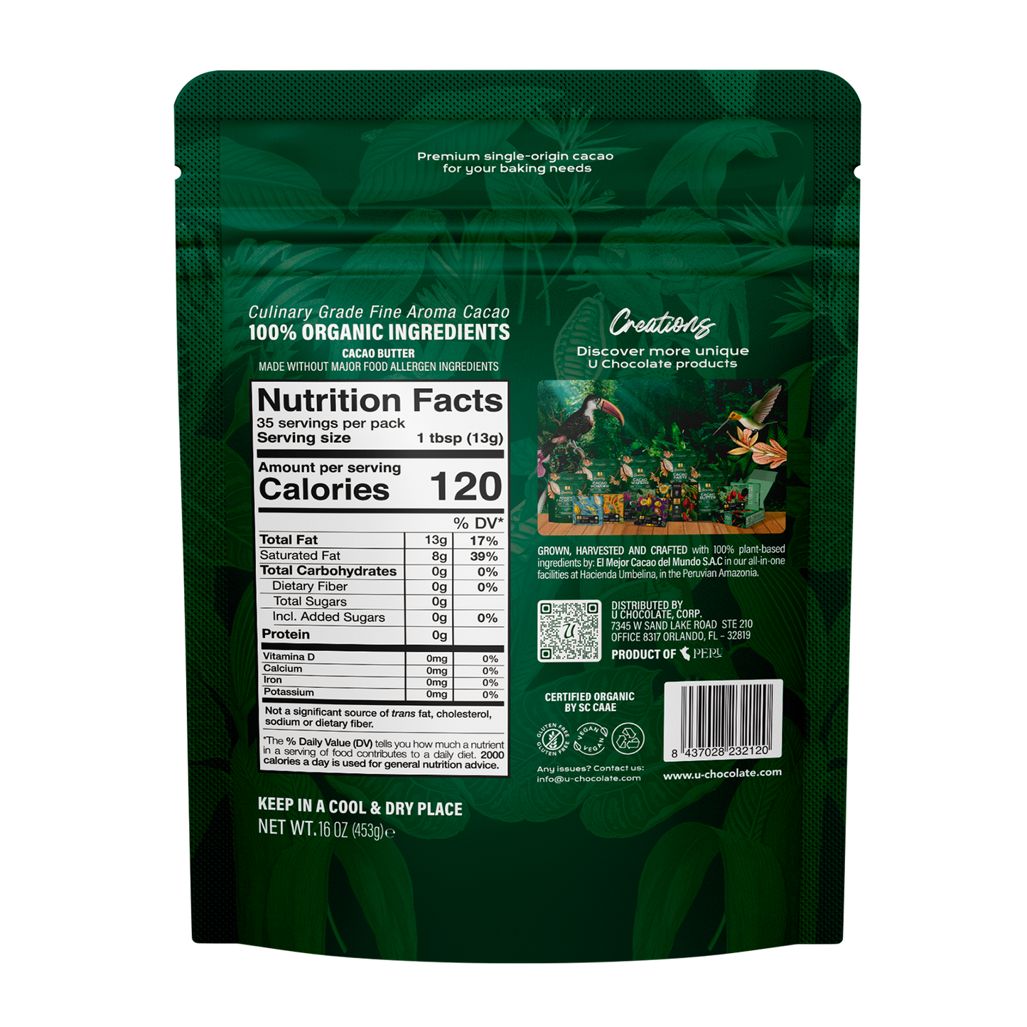 Organic Cacao Butter