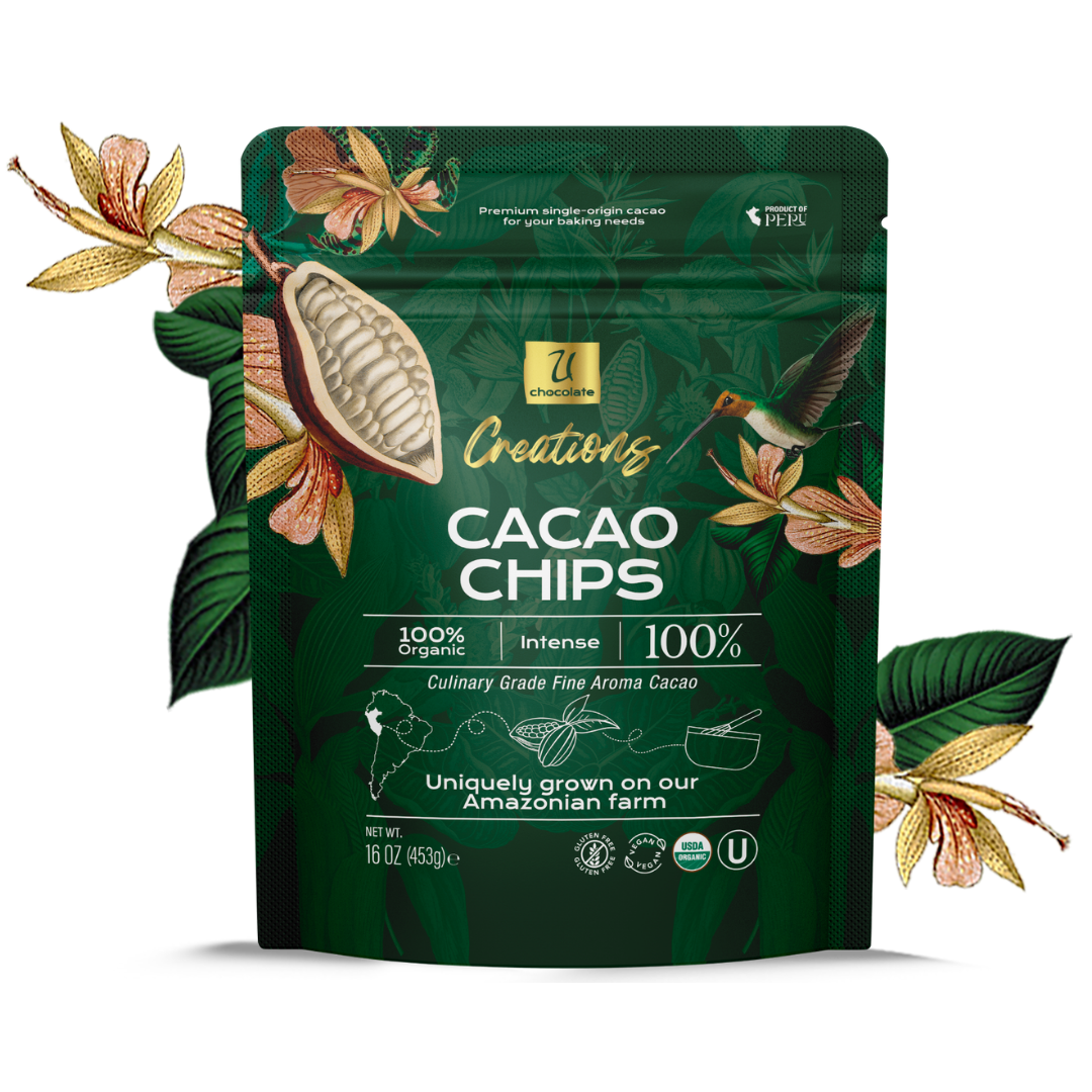 Organic 100% Cacao Chips