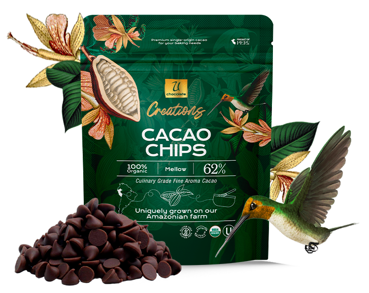 Organic 62% Cacao Chips