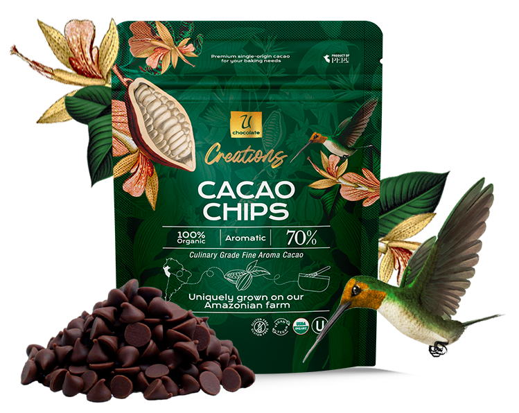 Organic 70% Cacao Chips
