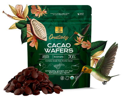 Organic 70% Cacao Wafers