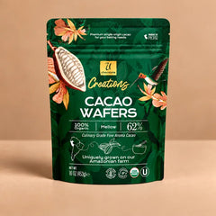 Organic 62% Cacao Wafers