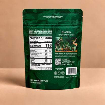 Organic 62% Cacao Wafers