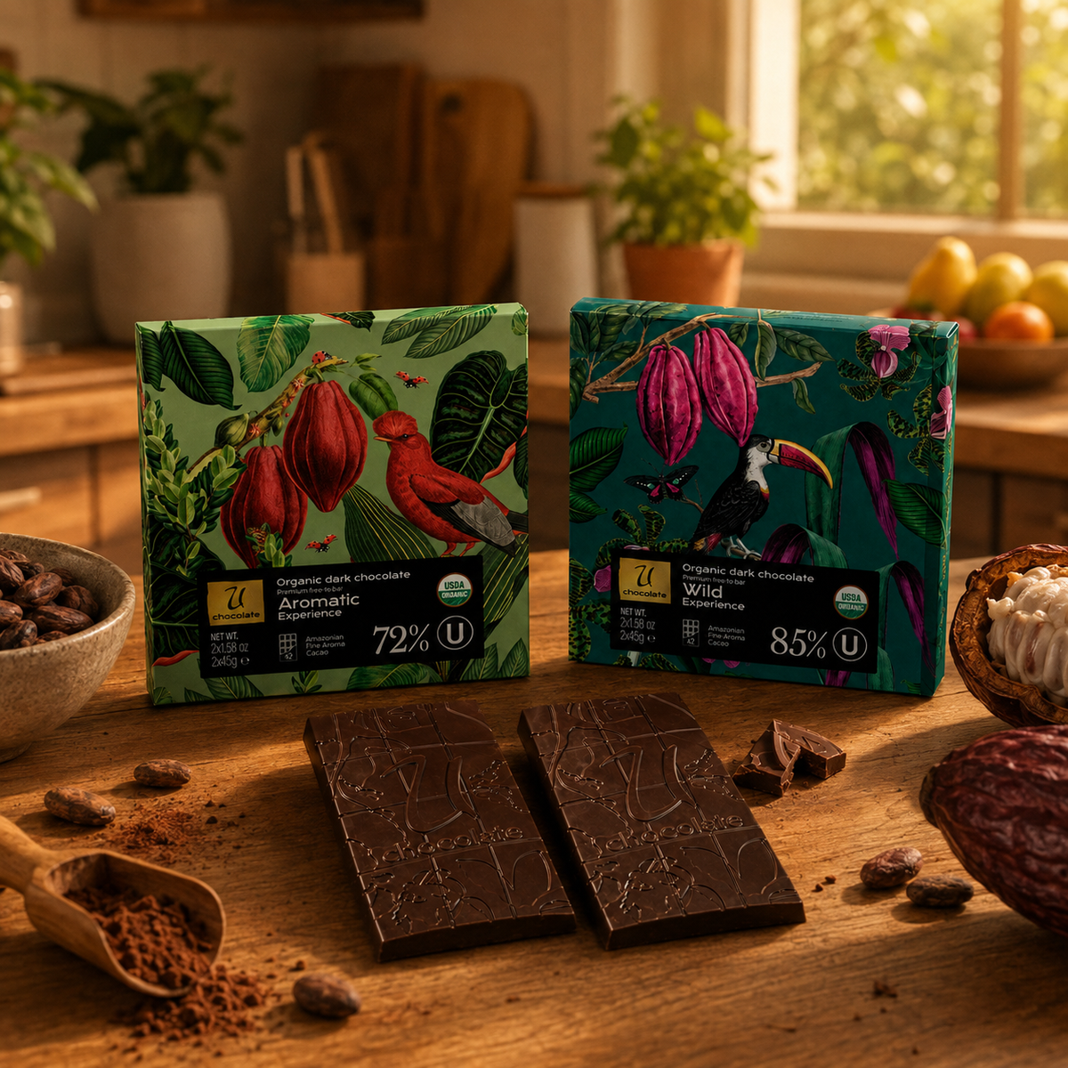 The Dark Chocolate Tasting Duo