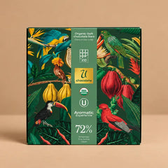 Dark Chocolate Bars 72% - Aromatic Experience - Pack 10 bars