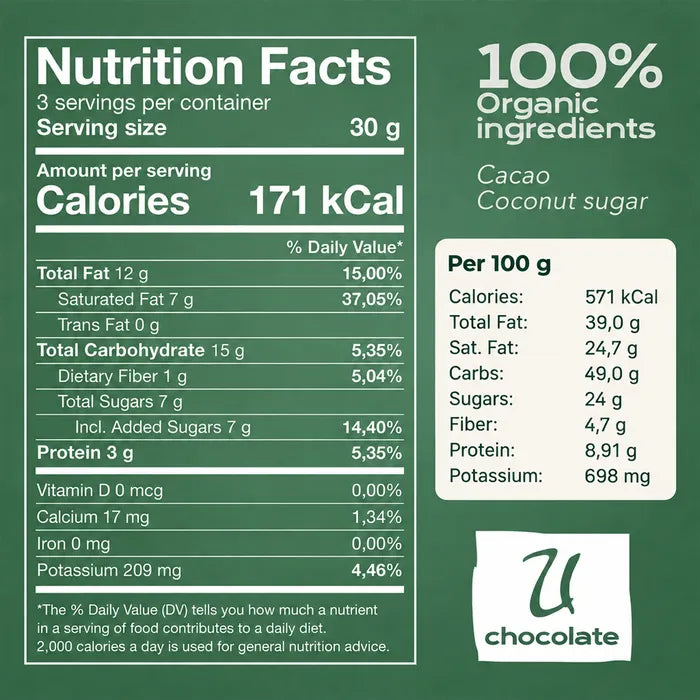 Dark Chocolate Bars 72% - Aromatic Experience - Pack 10 bars