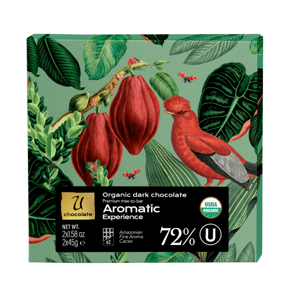Dark Chocolate Bars 72% - Aromatic Experience