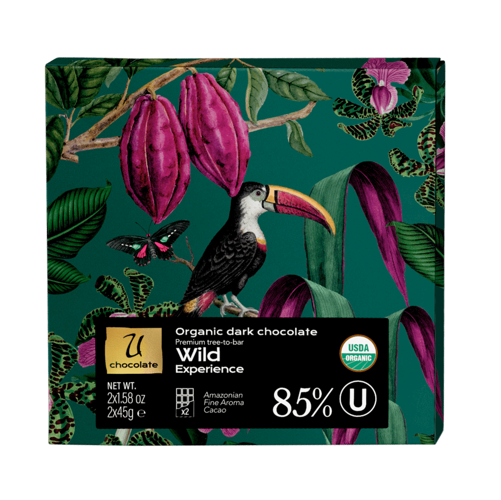 Dark Chocolate Bars 85% - Wild Experience
