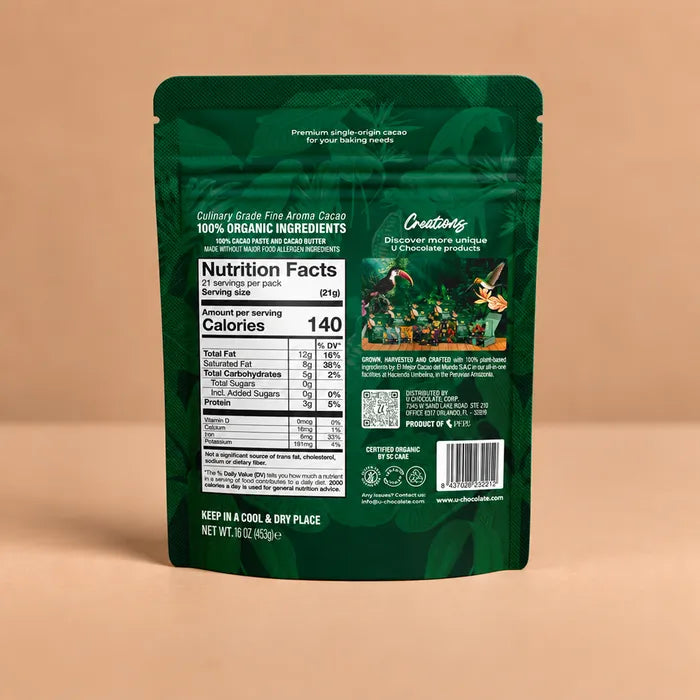 Organic 100% Cacao Chips