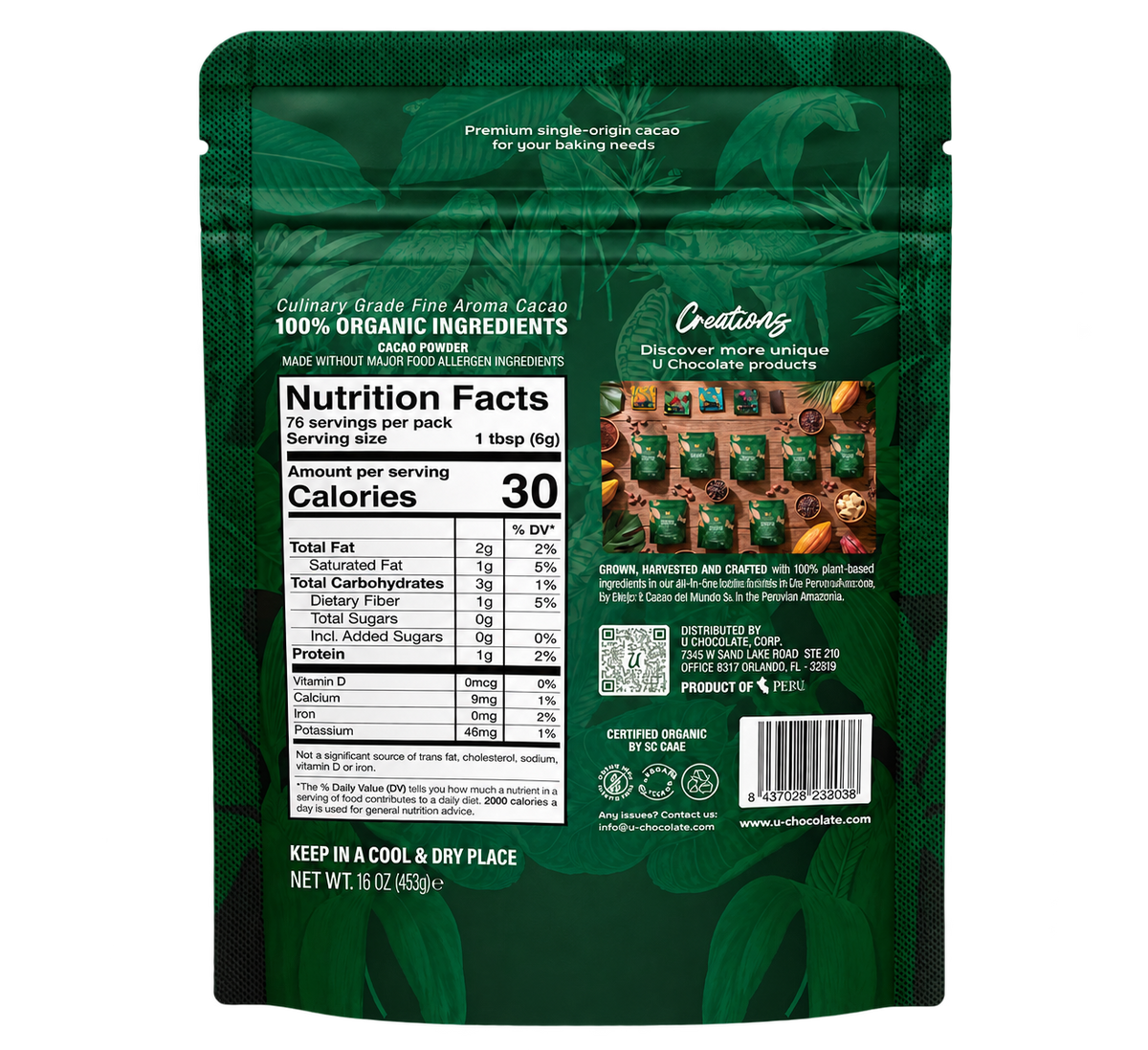 Organic Cacao Powder